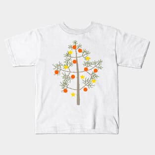 Little cute xmas tree Kids T-Shirt